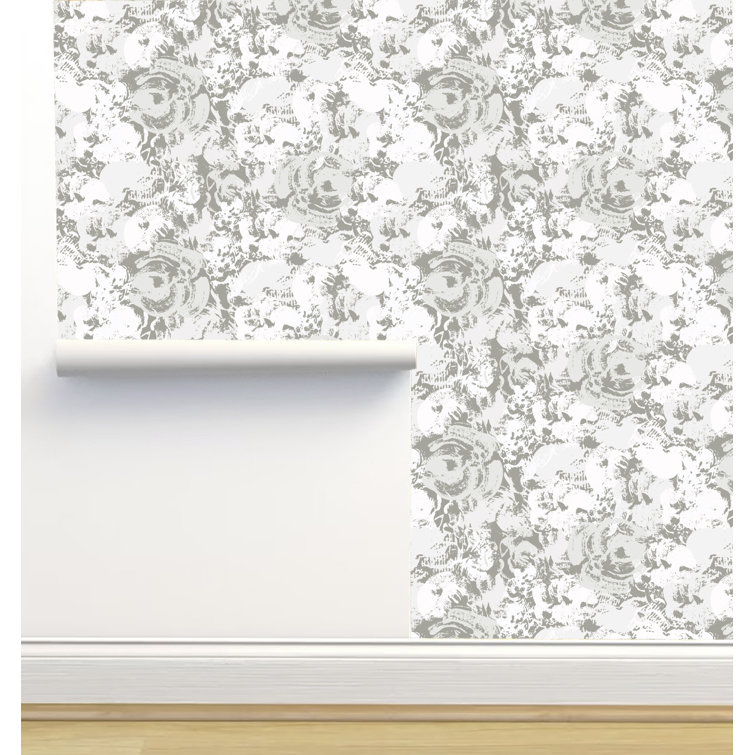 Limitless Walls Monor Designs Peel & Stick Floral Roll Wayfair